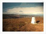 Triangulation Pillar on Burbage Edge by Sarah Smith
