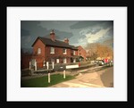 Cottage and Lock in Shardlow by Sarah Smith