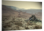 Cairn near Westend Moss by Sarah Smith