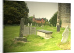Churchyard Cross in Scropton by Sarah Smith