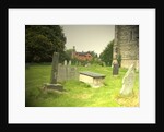 Churchyard Cross in Scropton by Sarah Smith