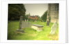 Churchyard Cross in Scropton by Sarah Smith