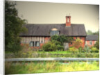 Timber-framed Cottage on Flackets Lane. Situated close to the A50 Road by Irene Johnson