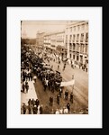 Demonstration on the Nevski Prospect, Petrograd, Saint Petersburg Russia by Anonymous