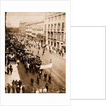 Demonstration on the Nevski Prospect, Petrograd, Saint Petersburg Russia by Anonymous