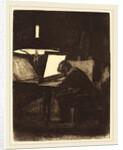 Printmaker (Le Graveur), 1861 by François Bonvin