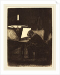 Printmaker (Le Graveur), 1861 by François Bonvin