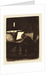 Printmaker (Le Graveur), 1861 by François Bonvin