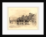 Une Matinée d'Hiver au Quai de l'Hotel-Dieu (Winter Morning on the Quai de l'Hotel-Dieu), 1876 by Félix-Hilaire Buhot