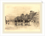 Une Matinée d'Hiver au Quai de l'Hotel-Dieu (Winter Morning on the Quai de l'Hotel-Dieu), 1876 by Félix-Hilaire Buhot