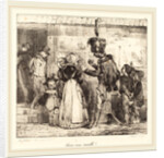 Seriez vous sensible?, 1823 by Nicolas-Toussaint Charlet