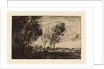 In the Dunes: Souvenir of The Hague (Dans les dunes: Souvenir du bois de La Haye), 1869 by Jean-Baptiste-Camille Corot