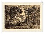 Souvenir of Tuscany (Souvenir de Toscane), c. 1845 by Jean-Baptiste-Camille Corot