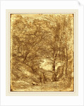 The Gardens of Horace (Les Jardins d'Horace), 1855 by Jean-Baptiste-Camille Corot