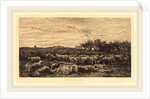 Large Sheepfold (Le Grand parc a moutons), 1860 by Charles-François Daubigny