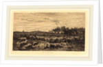 Large Sheepfold (Le Grand parc a moutons), 1860 by Charles-François Daubigny