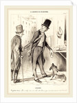 2 heures, 1839 by Honoré Daumier