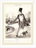 Une heure, 1839 by Honoré Daumier