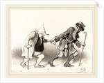 Le Constitutionnel et le Juif errant, 1844 by Honoré Daumier