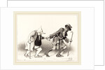 Le Constitutionnel et le Juif errant, 1844 by Honoré Daumier