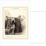 Laissez dire un peu de mal de vous, 1847 by Honoré Daumier