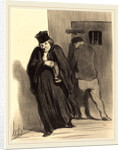 Il parait que mon gaillard est un grand scélérat, 1848 by Honoré Daumier