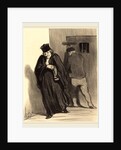 Il parait que mon gaillard est un grand scélérat, 1848 by Honoré Daumier