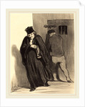 Il parait que mon gaillard est un grand scélérat, 1848 by Honoré Daumier