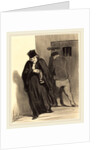 Il parait que mon gaillard est un grand scélérat, 1848 by Honoré Daumier