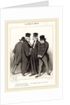 Encore perdu en Cour Royale et il se lamente, 1848 by Honoré Daumier