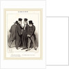 Encore perdu en Cour Royale et il se lamente, 1848 by Honoré Daumier