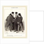 Encore perdu en Cour Royale et il se lamente, 1848 by Honoré Daumier