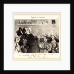 Un Surveillant obligé de fermer l'oeil, 1845 by Honoré Daumier