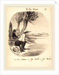 Ma femme ça mord ça mord!, 1846 by Honoré Daumier