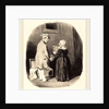 Tiens, ma femme, v'la mon portrait, 1846 by Honoré Daumier