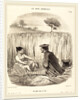 Une Idylle dans les blés, 1847 by Honoré Daumier
