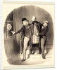 Un Déménagement furtif, 1847 by Honoré Daumier