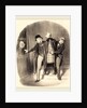 Un Déménagement furtif, 1847 by Honoré Daumier