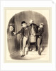 Un Déménagement furtif, 1847 by Honoré Daumier