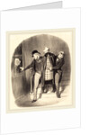 Un Déménagement furtif, 1847 by Honoré Daumier