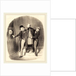 Un Déménagement furtif, 1847 by Honoré Daumier