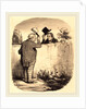Deux bons voisins, 1847 by Honoré Daumier