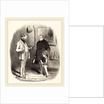 V'la mon petit s'il n'a pas assez de moyens, 1850 by Honoré Daumier