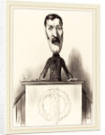 Jules Bastide, 1849 by Honoré Daumier