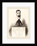 Jules Bastide, 1849 by Honoré Daumier