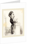 Eugène Rouher, 1850 by Honoré Daumier