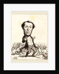 Ovide Remilly, 1850 by Honoré Daumier