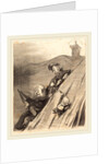 Un Chemin dangereux, 1851 by Honoré Daumier