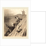 Un Chemin dangereux, 1851 by Honoré Daumier