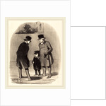 Oui, monsieur Chapuzot, 1852 by Honoré Daumier